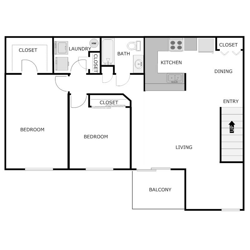 Floor Plans - Meadowridge Apartments - Milton, WI - A PRE/3 Property